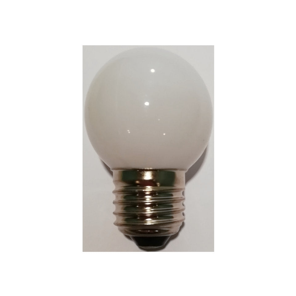 Dr. Fischer LED Kronepære 1,2W Blå Opal E27 111035