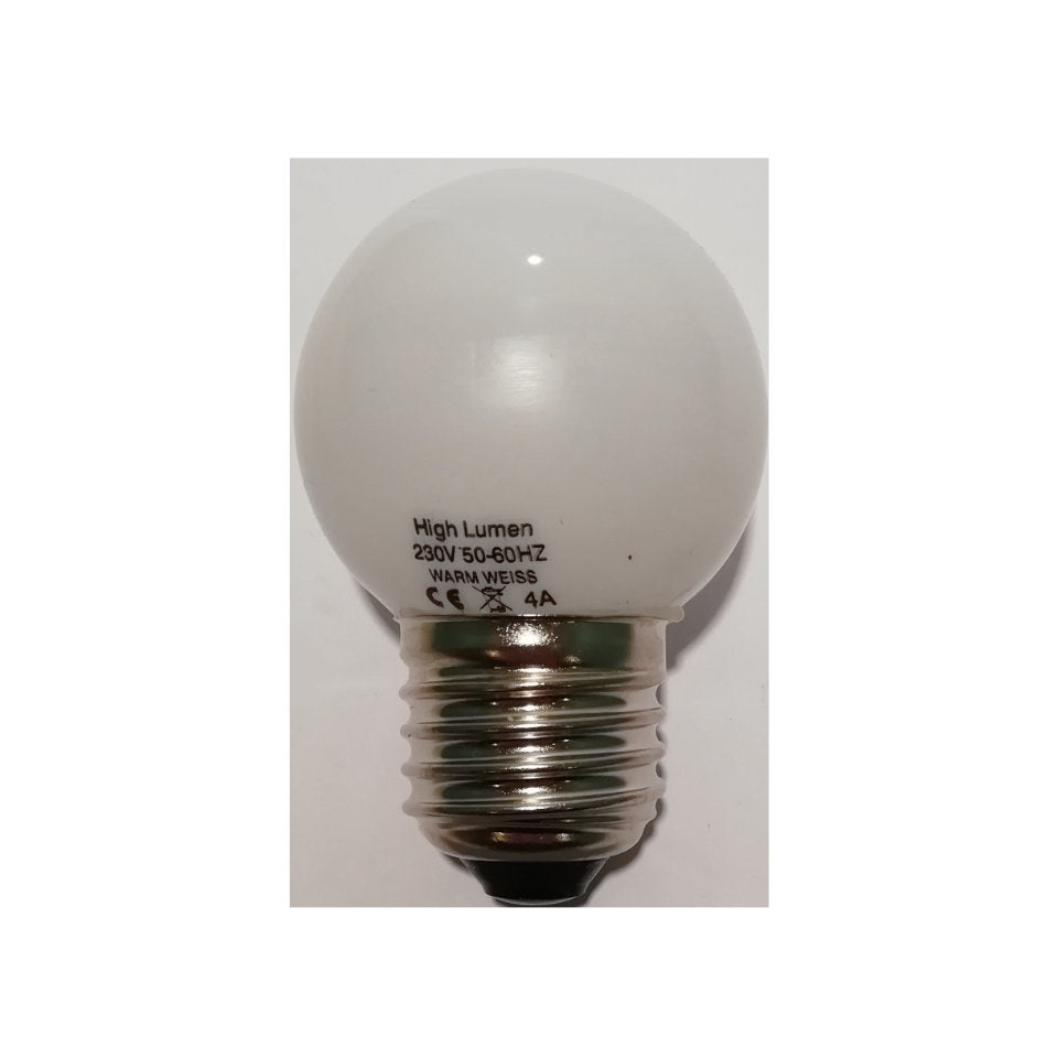 Dr. Fischer LED Kronepære 1,5W 830 High Lumen Opal E27 11104730