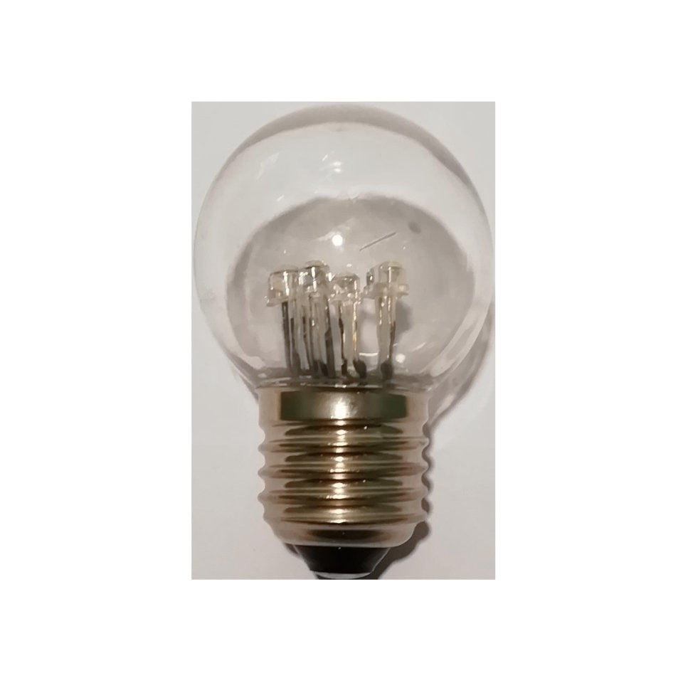 Dr. Fischer LED Kronepære 1W 827 Klar E27 111071