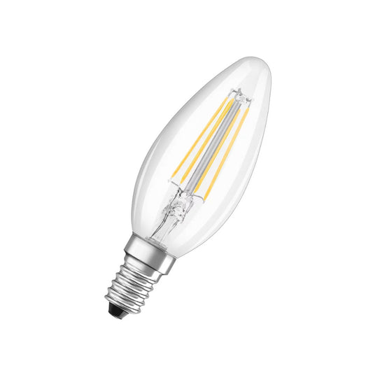 Osram LED Kertepære 4W(40W) 827/840 470lm Klar E14