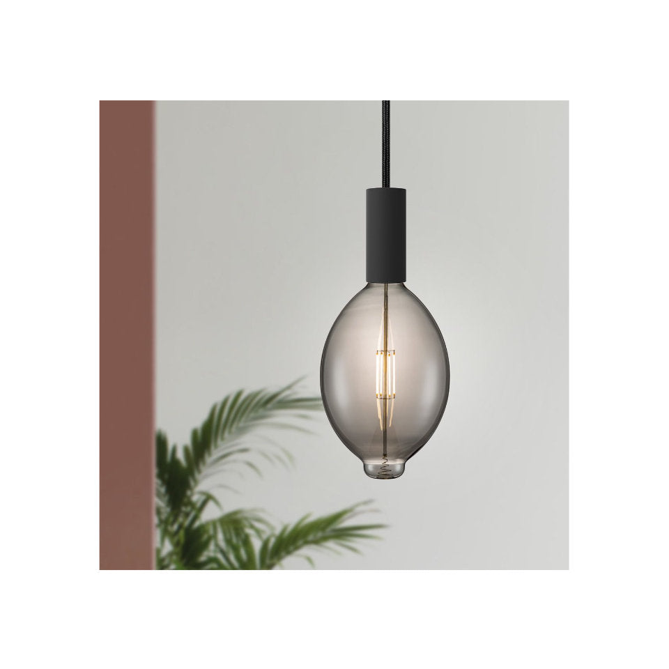Home Sweet Home LED Globepære 4W(20W) 827 200lm Dim Røg Ellipse Ø180 E27