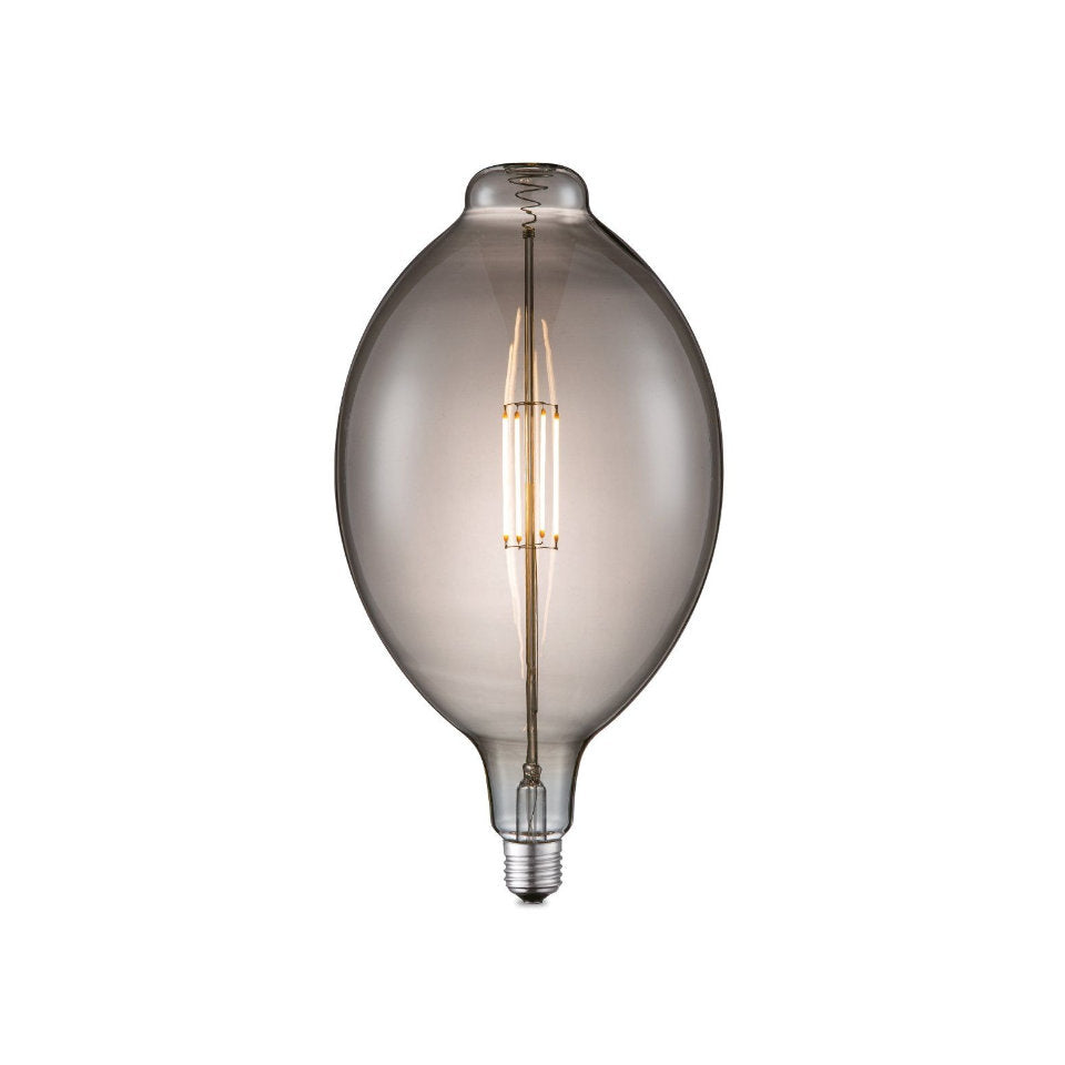 Home Sweet Home LED Globepære 4W(20W) 827 200lm Dim Røg Ellipse Ø180 E27