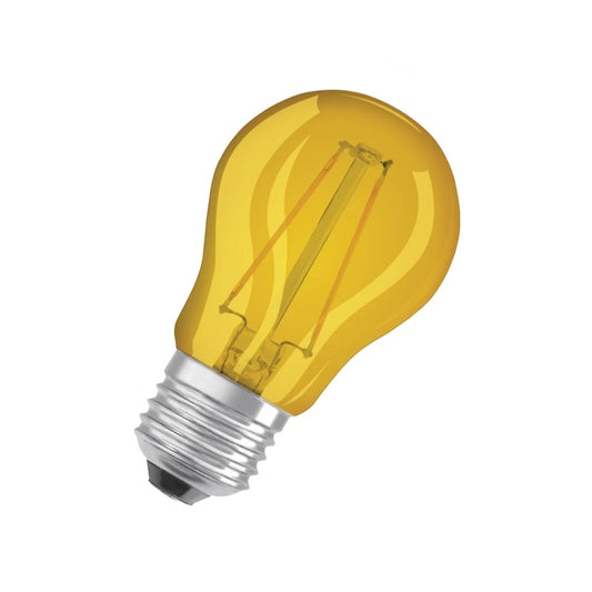 Osram LED Kronepære 1,6W(15W) Gul Klar E27