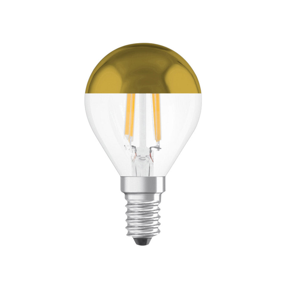 Osram LED Kronepære 4W(37W) 827 420lm Topforspejlet Klar E14