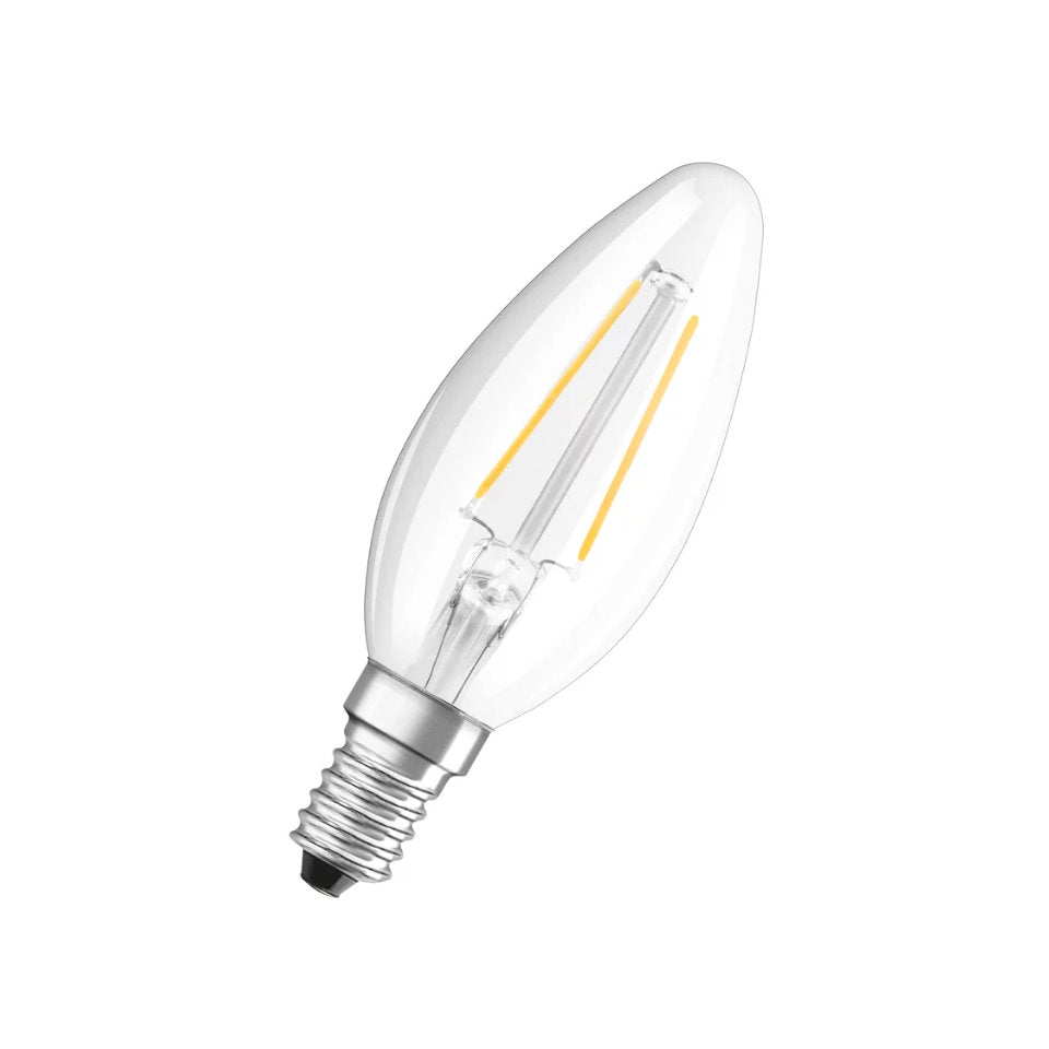 Osram LED Kertepære 2,5W(25W) 827 250lm Klar E14