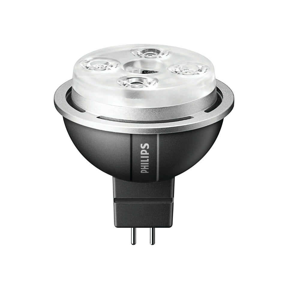 Philips LED MR16 10W(50W) 830 490lm 36° 12V Dim Sort GU5.3 u/æske