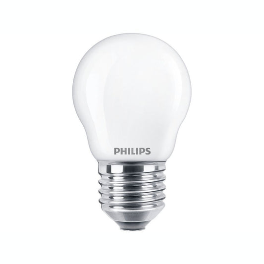 Philips LED Kronepære 2,2W(25W) 827 250lm. Opal E27 2-Pak