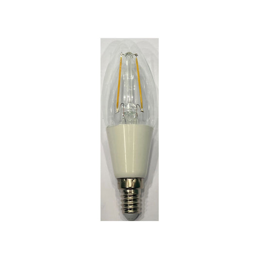 LED Kertepære 2W(15W) 827 Klar E14
