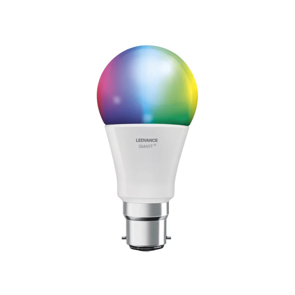 Ledvance Smart+ LED Standardpære 8,5W RGBW Dim Bluetooth B22d