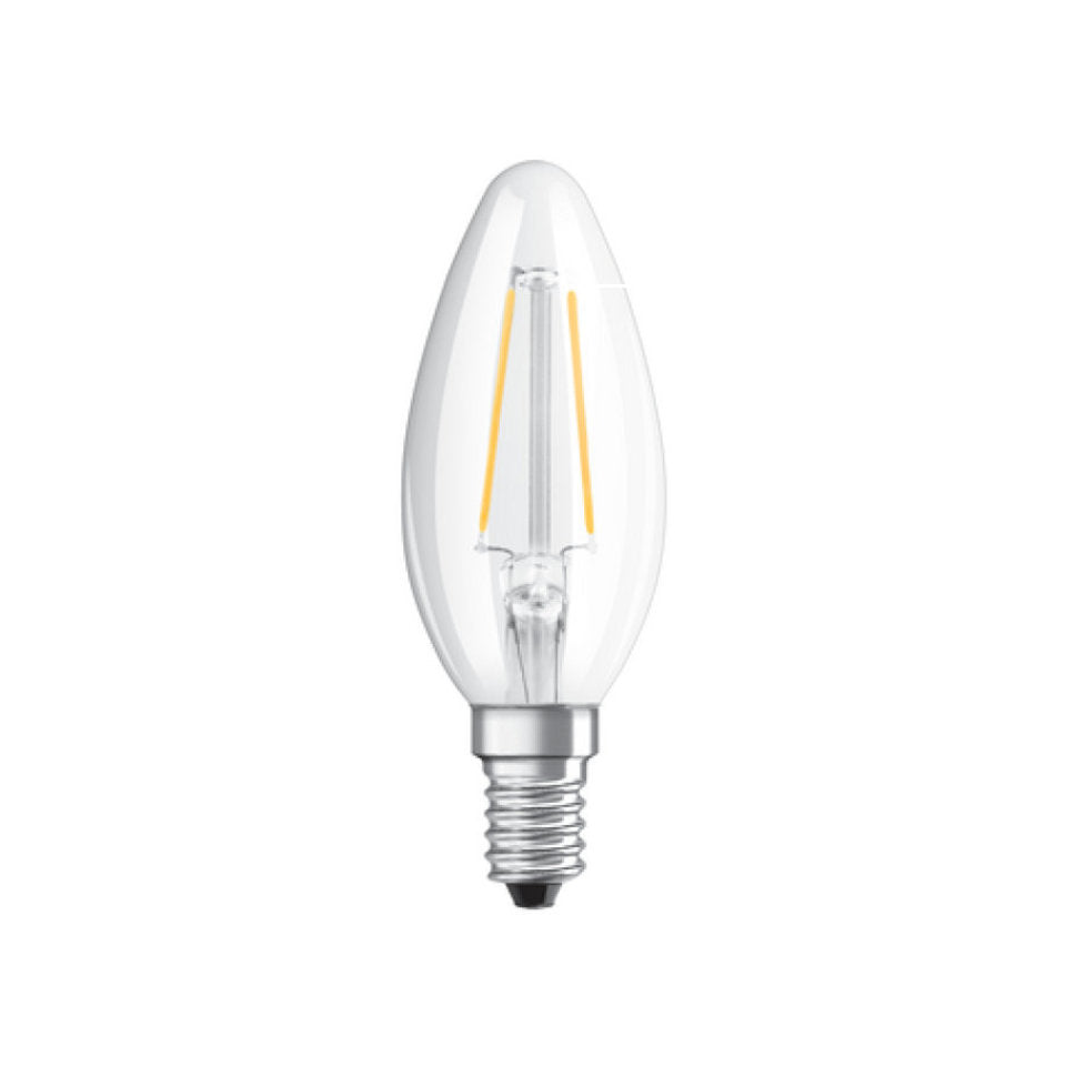 Osram LED Kertepære 2,8W(25W) 827 250lm Klar E14