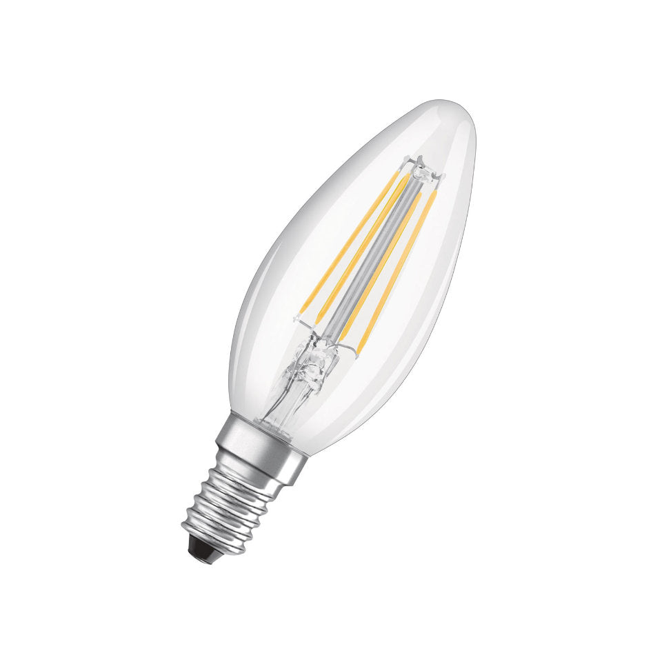 Osram LED Kertepære 4W(40W) 827 470lm Klar E14