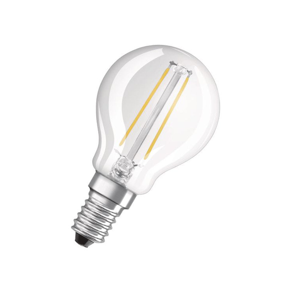 Osram LED Kronepære 2,5W(25W) 827 250lm Klar E14