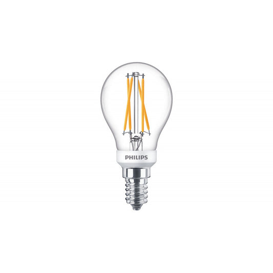 Philips LED Kronepære 6W(40W) 922-927 470lm. WarmGlow Klar E14