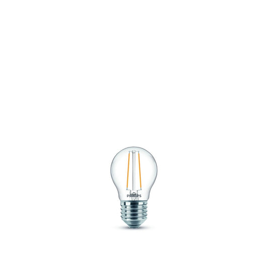 Philips LED Kronepære 2,7W(25W) 827 250lm. Dim Klar E27