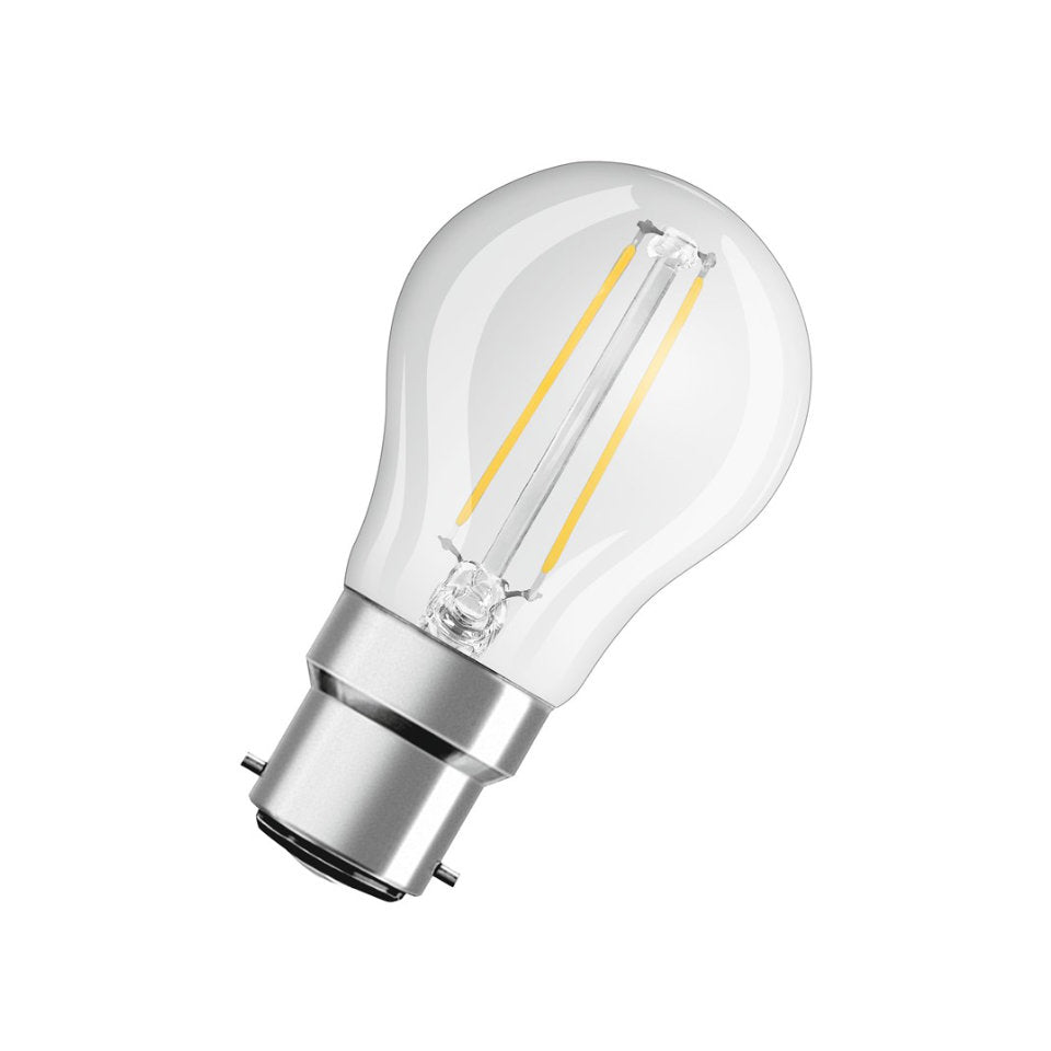 Osram LED Kronepære 4W(40W) 827 470lm Klar B22d