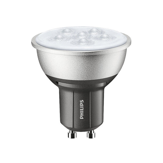 Philips LED GU10 4,3W(50W) 840 420lm 25° Dim Grå/Sort