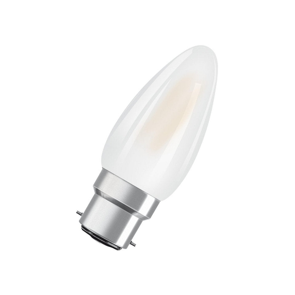 Osram LED Kertepære 4W(40W) 827 470lm Mat B22d