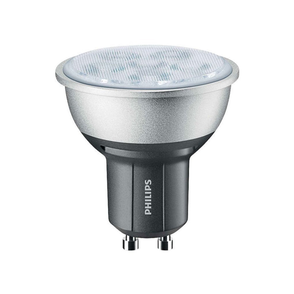 Philips LED GU10 4,3W(50W) 830 390lm 40° Dim Grå/Sort