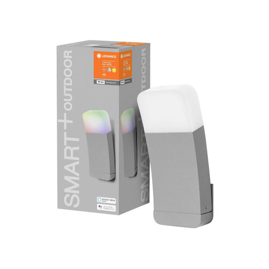 Ledvance Smart+ LED Væglampe Curve 9W 830 RGBW WiFi Grå
