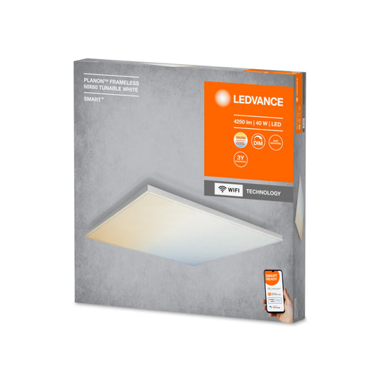 Ledvance Smart+ LED Panel Planon 40W TW WiFi 60x60cm.