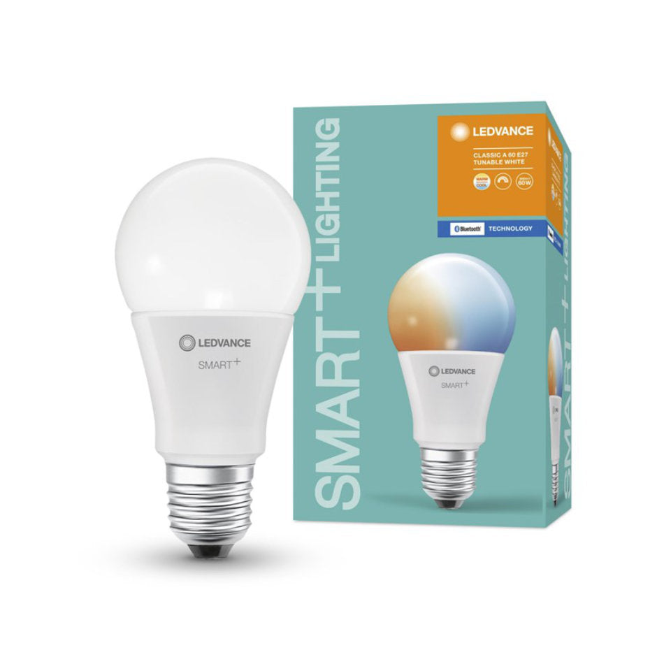 Ledvance Smart+ LED Standardpære 8,5W TW Dim Bluetooth E27
