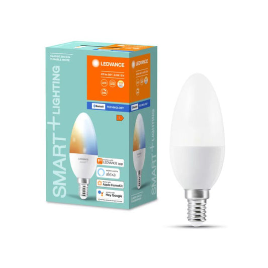 Ledvance Smart+ LED Kertepære 4,9W TW Dim Bluetooth E14