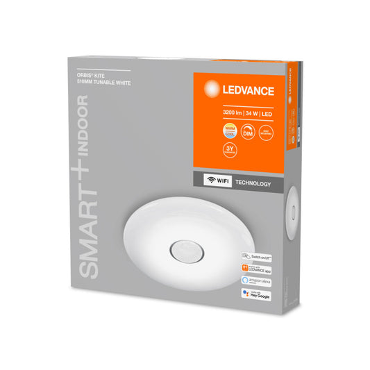 Ledvance Smart+ LED Loftlampe Orbis Kite 32W TW WiFi Ø510mm.