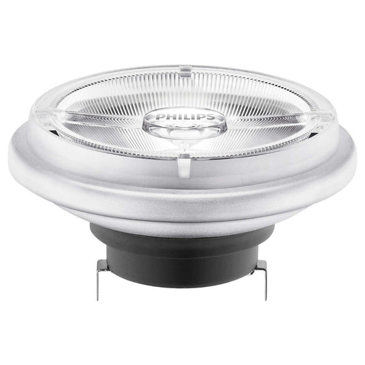 Philips LED AR111 11W(50W) 930 580lm 24° 12V Dim Sort/Sølv G53