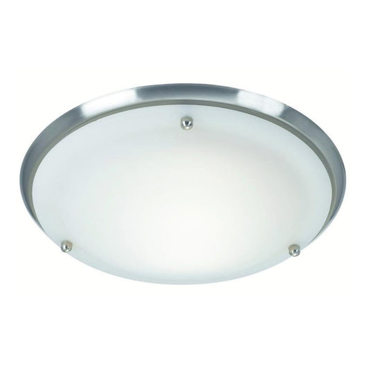 Markslöjd Loftlampe Åre Ø28cm. Hvid/Chrom