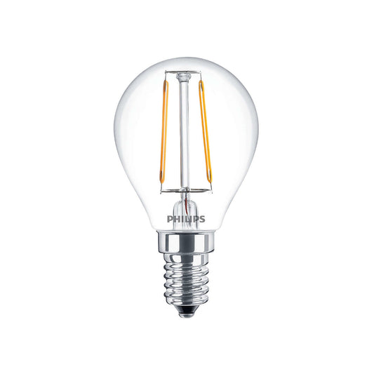 Philips LED Kronepære 2,3W(25W) 827 250lm Klar E14