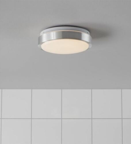 Markslöjd LED Loftlampe Moon 9W 830 700lm Ø28cm. Alu/Hvid