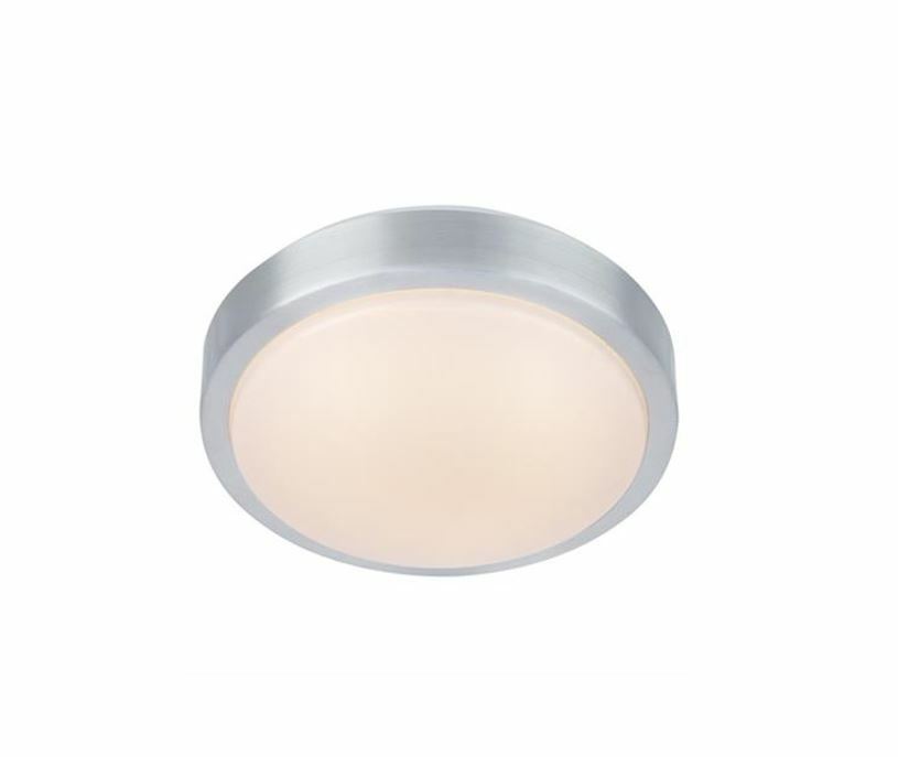 Markslöjd LED Loftlampe Moon 9W 830 700lm Ø28cm. Alu/Hvid
