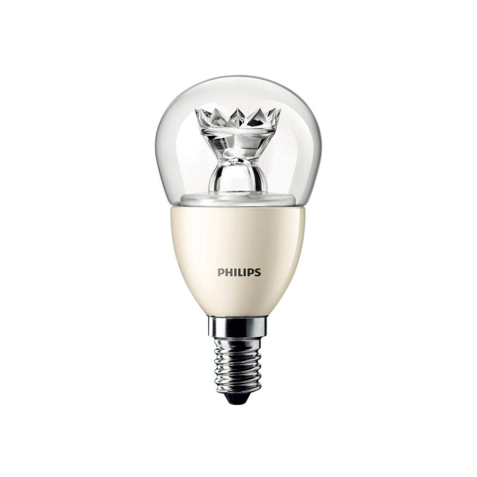 Philips LED Kronepære 8W(60W) 827-822 806lm DimTone Klar E14