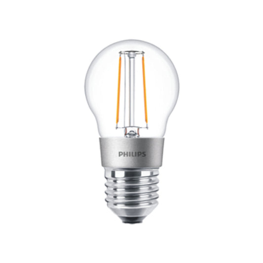 Philips LED Kronepære 3W(25W) 827 300lm Dim Klar E27