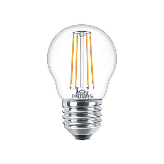 Philips LED Kronepære 5W(40W) 827 470lm Dim Klar E27