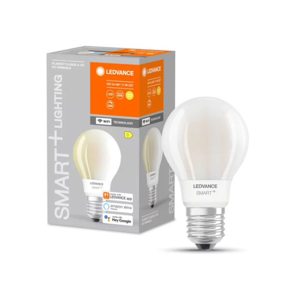 Ledvance Smart+ LED Standardpære 11W 827 1521lm Dim WiFi E27