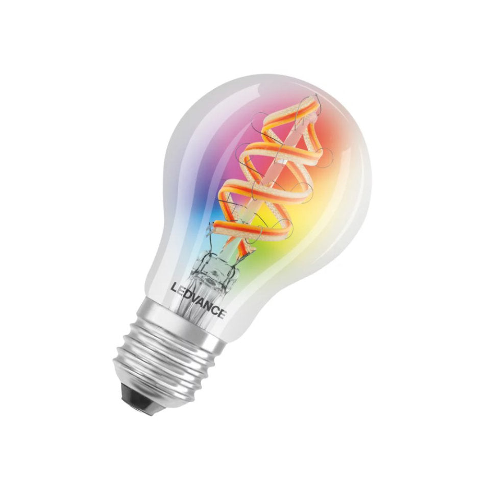 Ledvance Smart+ LED Standardpære 4,5W 827 RGBW Dim WiFi E27