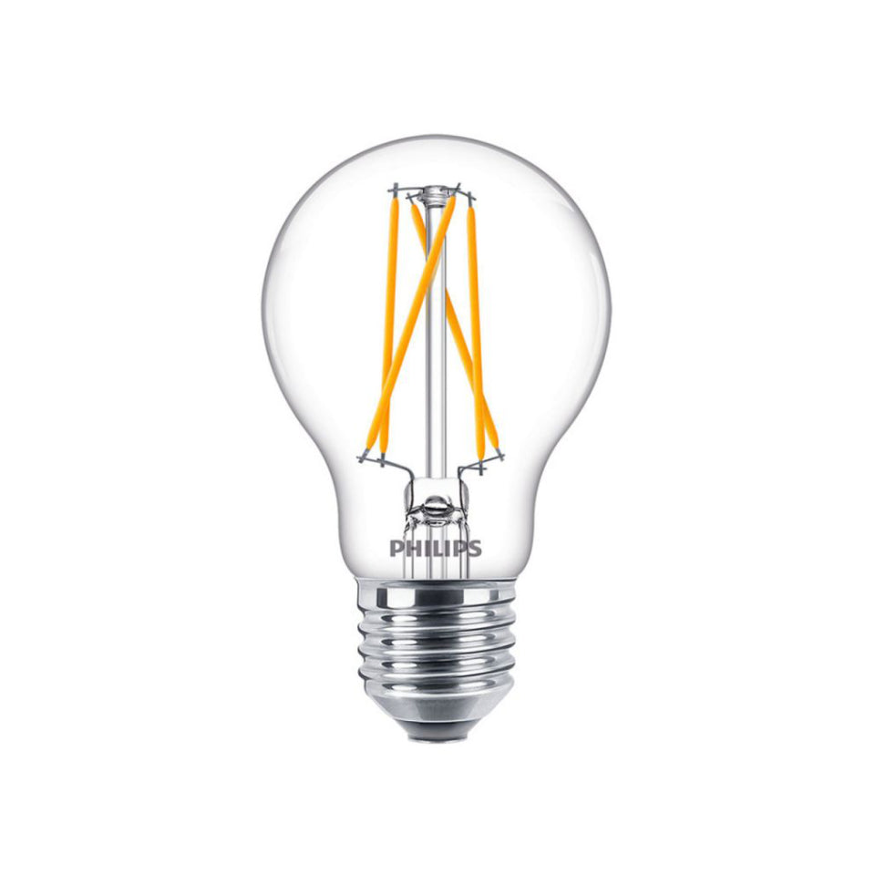 Philips LED Standardpære 6,7W(40W) 922-927 470lm DimTone Klar E27