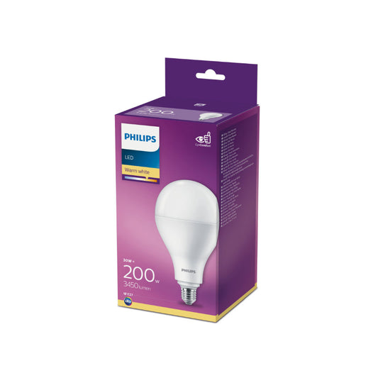 Philips LED Standardpære 30W(200W) 827 3450lm Mat E27