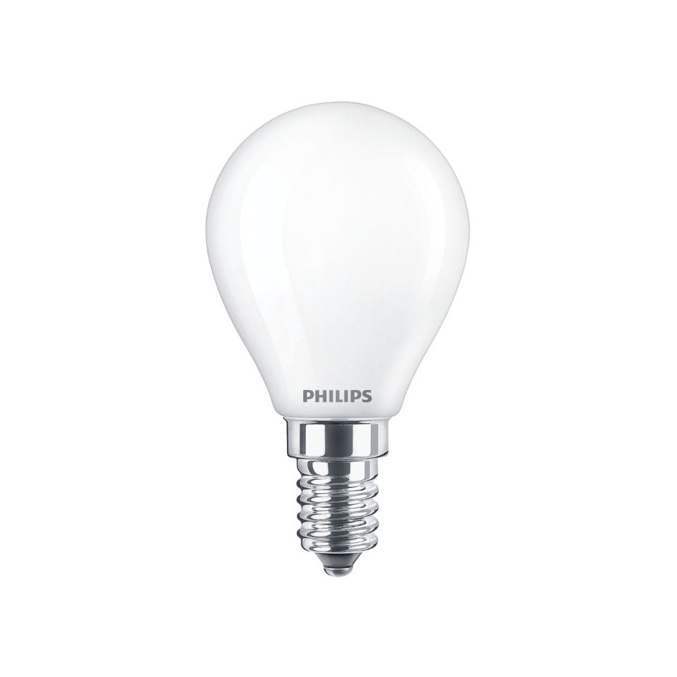 Philips LED Kronepære 2,2W(25W) 827 250lm Mat E14 2-Pak