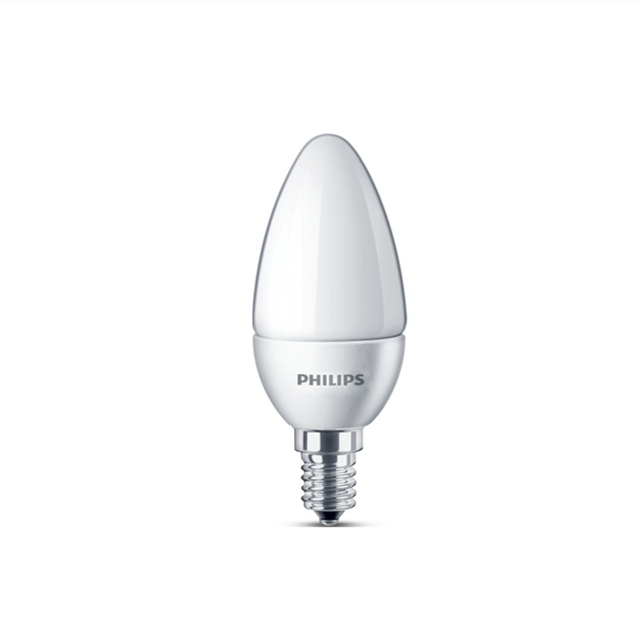 Philips LED Kertepære 1,7W(15W) 827 136lm Mat E14