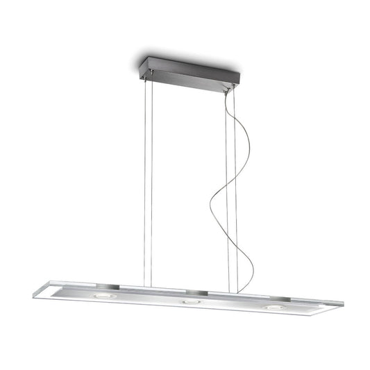 Philips LED Loftlampe 22,5W 3100K 90cm. Klar/Sølv