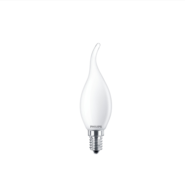 Philips LED Kertepære 2,2W(25W) 827 250lm Opal Vindstød E14