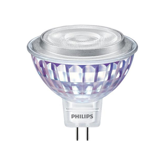 Philips LED MR16 7W(50W) 840 660lm 36° 12V Dim Klar/Sølv GU5.3