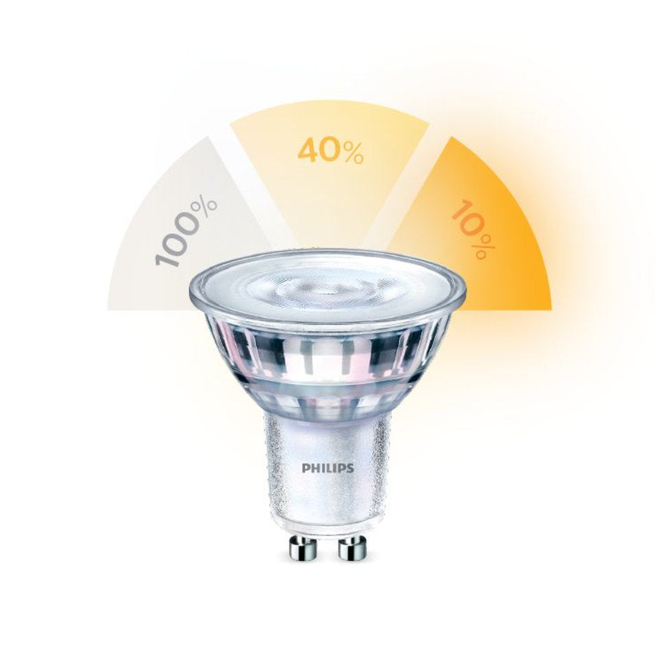Philips LED GU10 5W(50W) 827-822 345lm SceneSwitch Klar