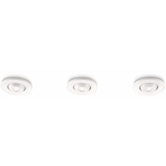 Philips LED Downlight 7,5W 827 465lm Dim Ø7,5cm. Hvid
