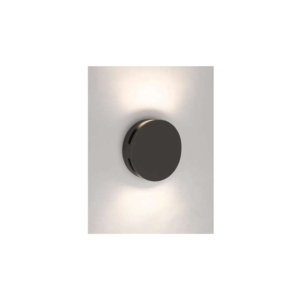 Philips LED Væglampe Ledino 15W 827 350lm 21cm. Dim Antracit IP44