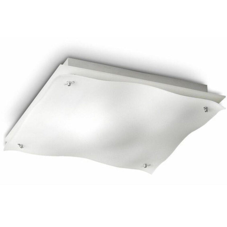 Philips Loftlampe Ecomoods 31,5cm. Mat Glas