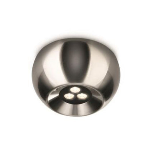 Philips LED Loftlampe Ledino 7,5W 827 350lm Ø12cm. Stål