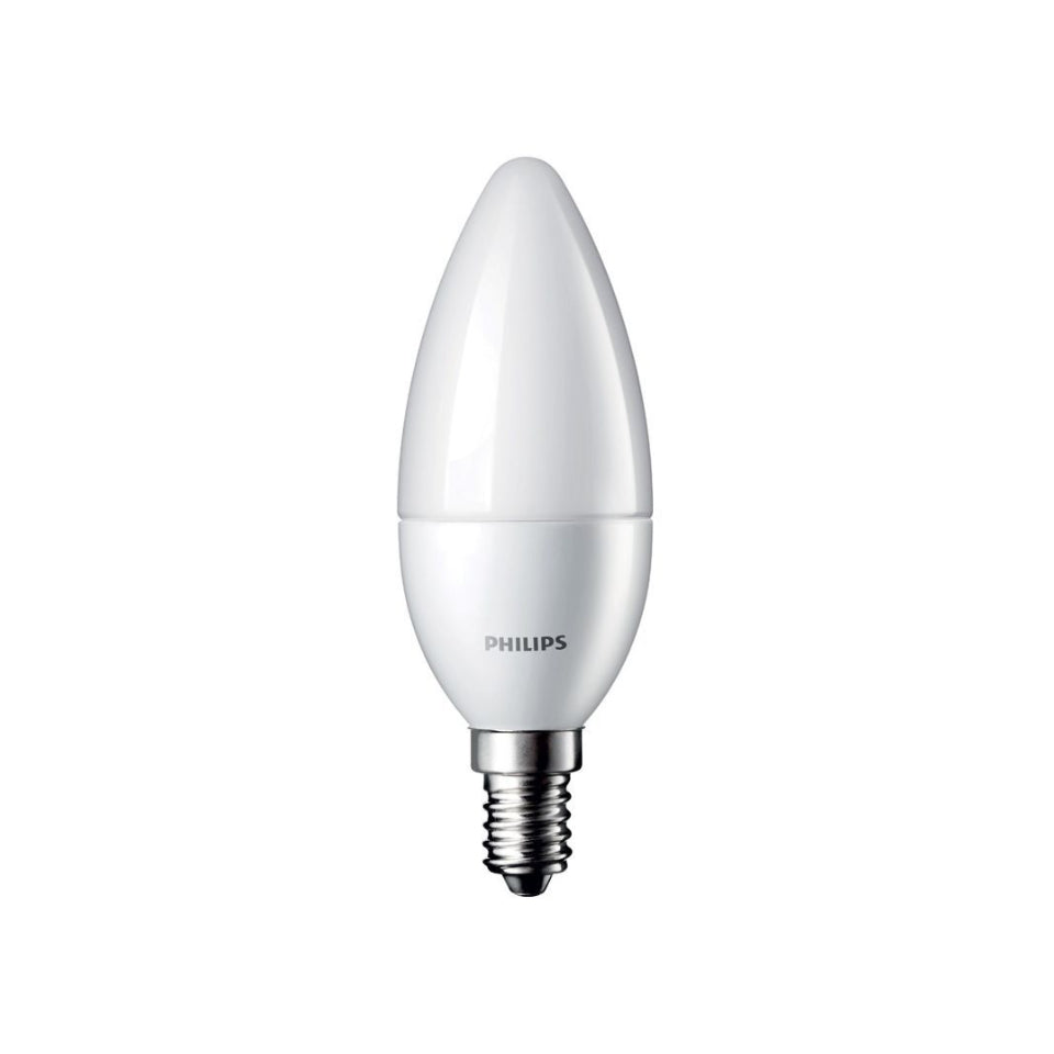 Philips LED Kertepære 4W(25W) 827 250lm Mat E14